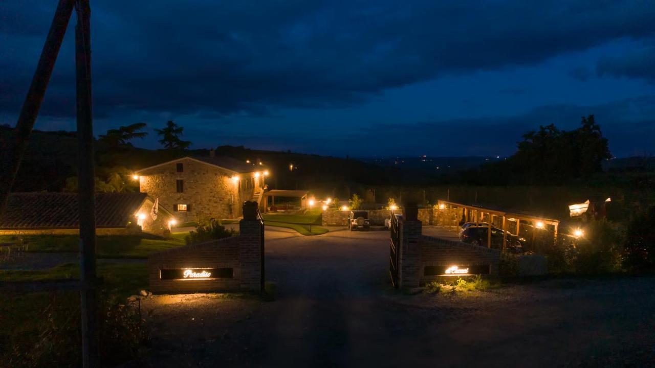 Wine Estate Rooms Paradiso Di Cacuci Montalcino Zewnętrze zdjęcie